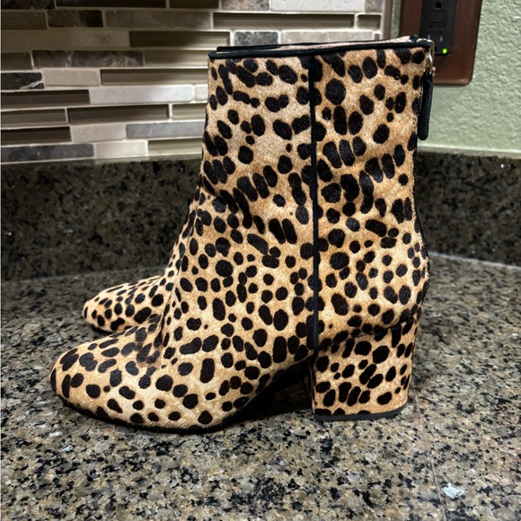 J. Crew Sadie calf hair booties - Picture 3 of 8